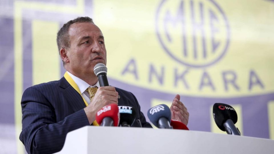 Ankaragücü’nde yeni başkan Faruk Koca oldu