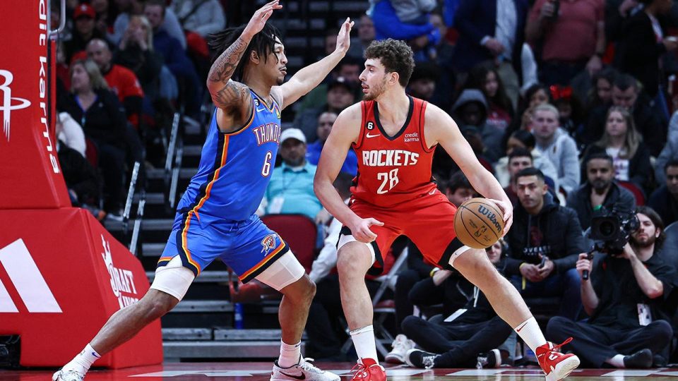 NBA’de Alperen Şengün “double-double” yaptı