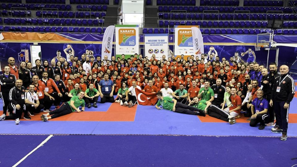 Balkan Çocuklar Karate Şampiyonası’nda “Türkiye rüzgarı”