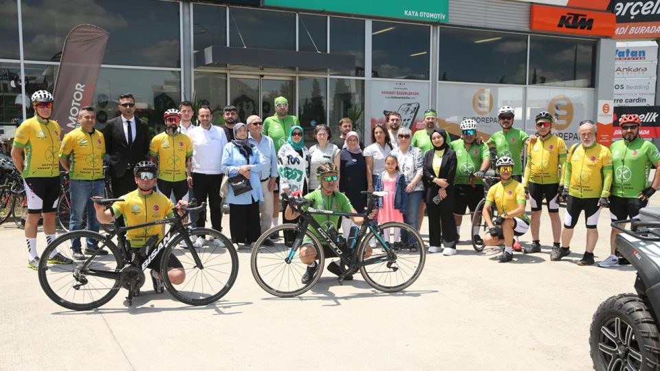 Depremzede çocuklara glütensiz ürün dağıtmak için pedal çevirilecek