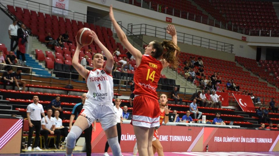 FIBA 18 Yaş Altı Kızlar Avrupa Şampiyonası’nda Türkiye İspanya’ya 78-64 yenildi